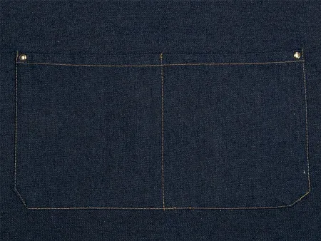 Джинсовый фартук с карманами Fry