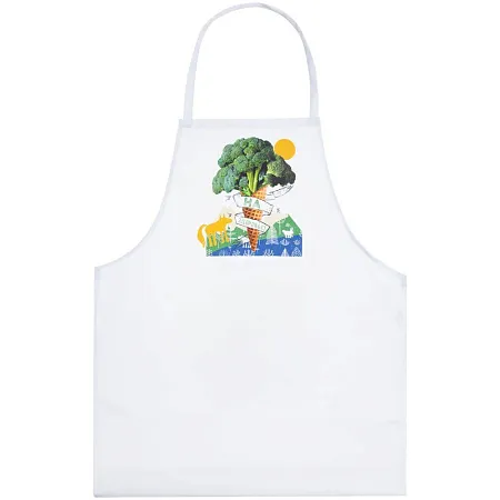 Фартук «На здоровье!», белый