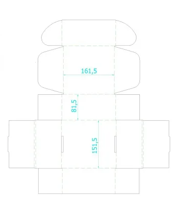 Коробка Piccolo, крафт
