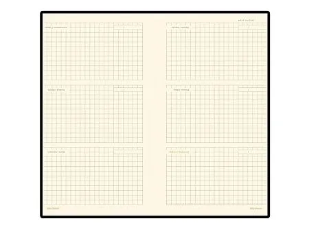 Еженедельник недатированный А6 Metropol