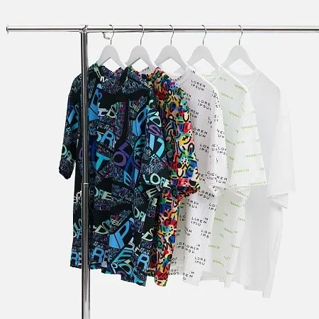 Футболка унисекс Senti с полной запечаткой на заказ