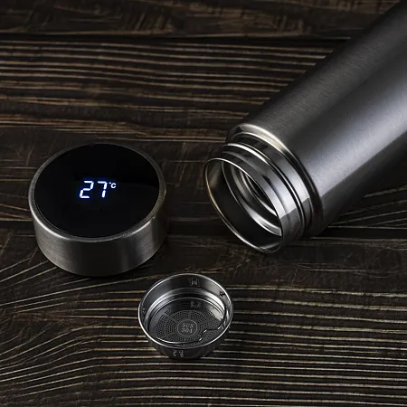 Термос Reactor металлик с датчиком температуры