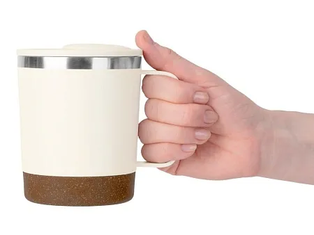 Стальная кружка с двойными стенками и магнитным клапаном Swipe