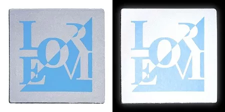 Лейбл светоотражающий Tao, L, серый