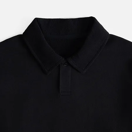 Рубашка поло унисекс Tiimi, черная