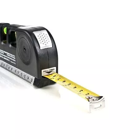 Лазерный уровень Кёльн с рулеткой 2,5 м