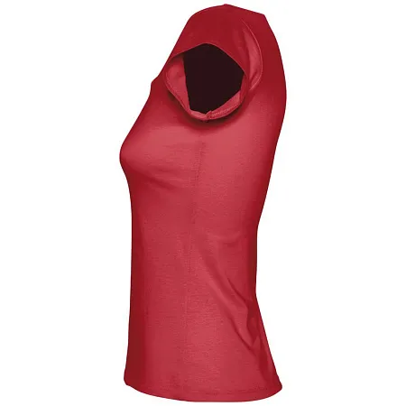 Футболка женская MELROSE 150 с глубоким вырезом, белая