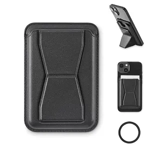 Magnetic PU cardholder