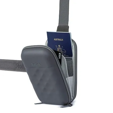Дорожная сумочка Rollink Mini Bag Go 19,5x12x6 см, серая