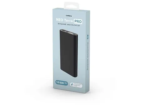 Внешний аккумулятор Terra Pro с QC/PD, 10000 mAh
