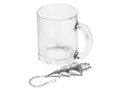 Набор Christmas tea : кружка и ситечко для чая