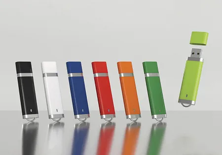 Флеш-карта USB 8GB "Абсолют", белая#