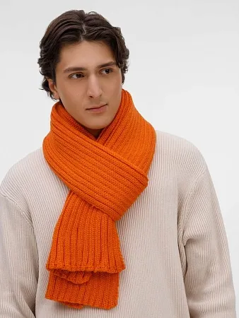 Шарф HappyGo, оранжевый