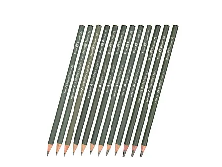 Набор из 12 чернографитовых карандашей Sketch & Art 2Н - 9В