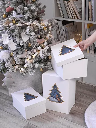 Коробка Christmas Tree, L
