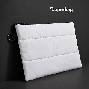Чехол для ноутбука Superbag Bubble, стёганый, на молнии
