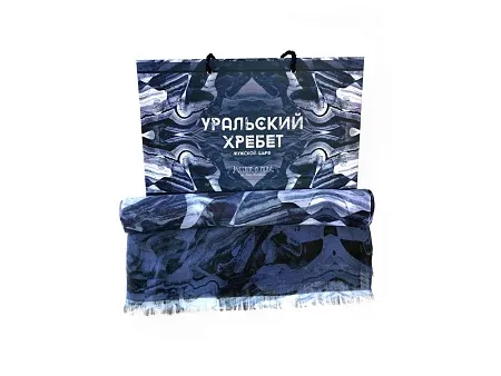 Шарф мужской Уральский хребет