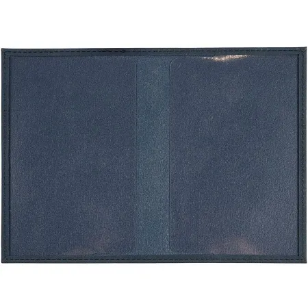 Обложка для паспорта Nubuk, черная