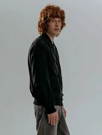 Бомбер Wigton, черный