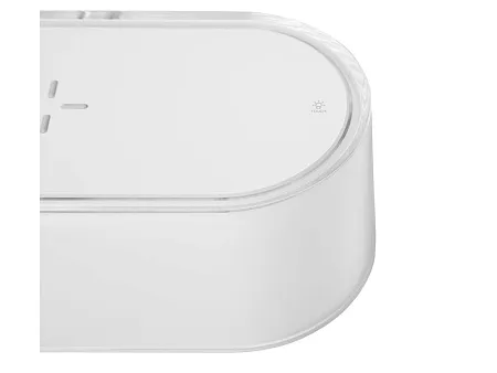 Ночник с беспроводной зарядкой и RGB подсветкой Miracle, 15 Вт