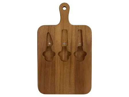 Набор для сыра из акации Parmesan