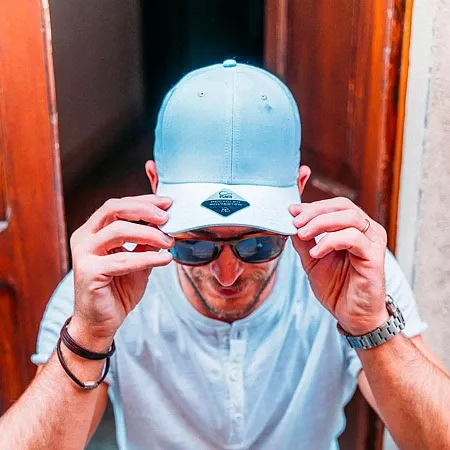 Бейсболка RECY FEEL, 6 клиньев, пластиковая застежка