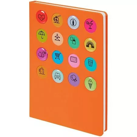 Ежедневник «История изобретений», недатированный, белый