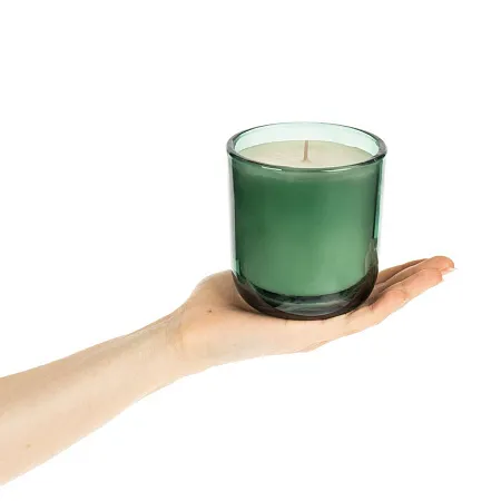 Ароматическая свеча Vitral, дубовый мох и пачули, зеленая