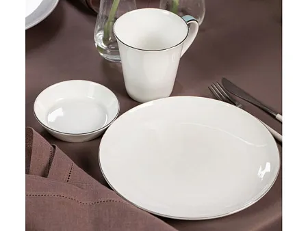 Тарелка PLATE UNI SLV