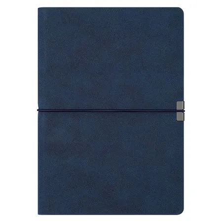 Ежедневник Portobello Trend, In Velour, недатированный, синий