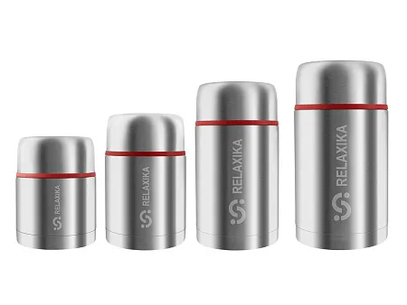 Термос для еды 301 в чехле