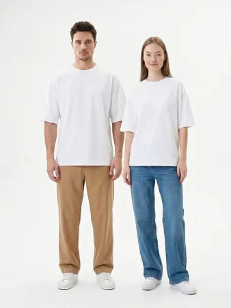 Футболка Oversize Premium 210, белая