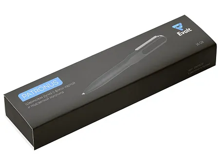 Ручка шариковая металлическая Patronus с флеш-картой на 16 Гб