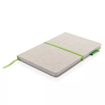 Экоблокнот из джутового хлопка, А5