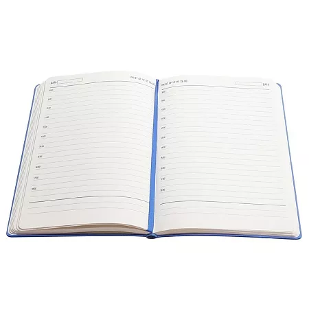 Ежедневник A5 недатированный Franco в мягком переплёте, синий