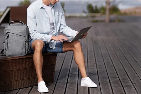 Рюкзак для ноутбука Burst, серый