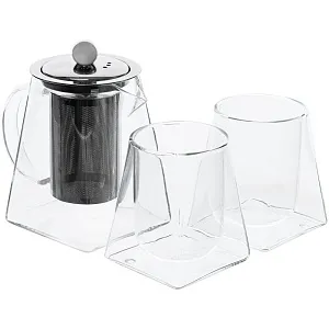 Чайный набор Quadroni в темно-синей упаковке