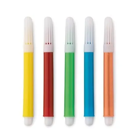 Мини-сумка для покупок из нетканого материала с пятью маркерами