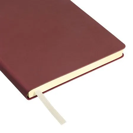 Ежедневник Portobello Trend, Star, недатированный, бургунди