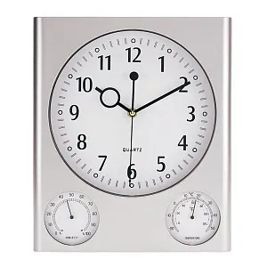 Настенные часы SATURN, серебряный