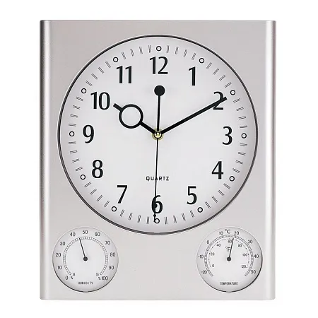 Настенные часы SATURN, серебряный