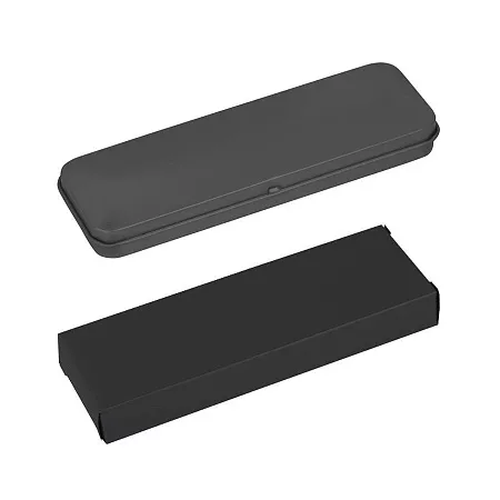 Набор "Ray" (ручка+карандаш), оранжевый/черный, покрытие soft touch