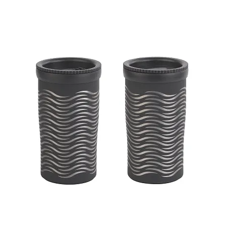 Термостакан "Миссури" c гравировкой "Волны", покрытие soft touch, 0,28 л.