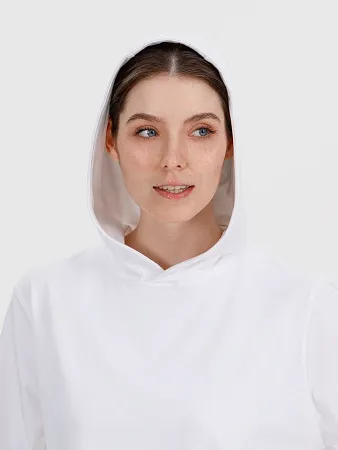 Худи унисекс Morfiss, белое