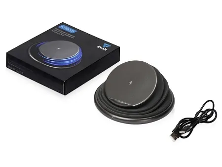 Беспроводное зарядное устройство Hybrid с ночником 