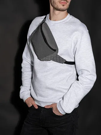 Поясная сумка со светоотражающим рисунком Hard Work Reflective