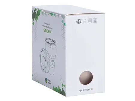 Силиконовый складной стакан GoCup