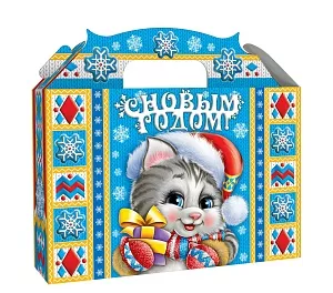 №5 ЛАРЕЦ ЗИМА 850 грамм новогодний подарок классический