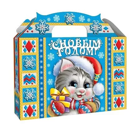 №5 ЛАРЕЦ ЗИМА 850 грамм новогодний подарок классический