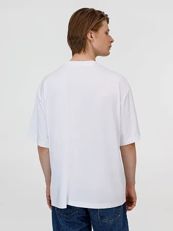 Футболка из бифлекса Morfiss, белая